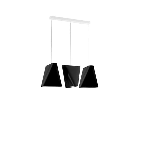 Żyrandol BLUM 3 czarny minimalistyczny niereguralny regulacja zawiesia SL.0772 Sollux Lighting Sollux Lighting
