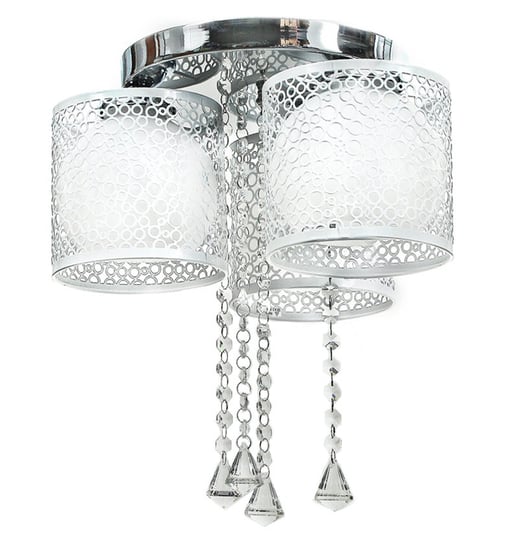 Żyrandol glamour lampa plafon potrójna 61-255 Sofer