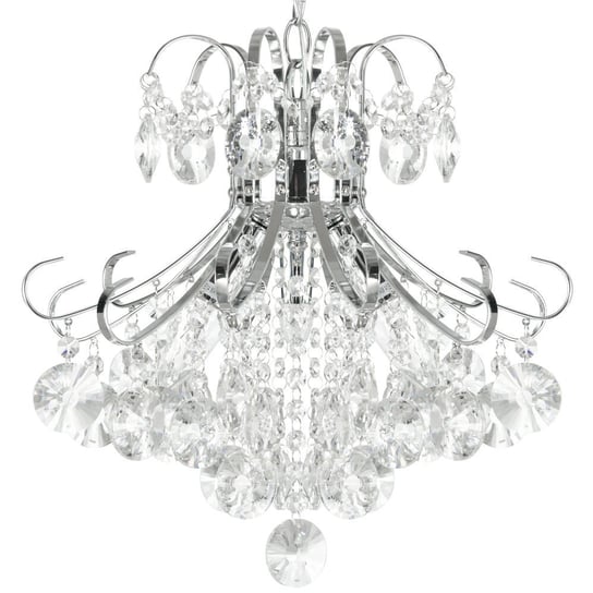 Żyrandol LAMPA wisząca ELM6255/3 8C MDECO kryształowa OPRAWA crystal glamour ZWIS na łańcuchu chrom Mdeco