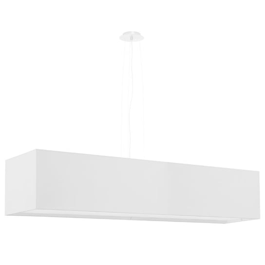 Żyrandol SANTA 120 biały minimalistyczny prostokąt regulacja zawiesia SL.0781 Sollux Lighting Sollux Lighting