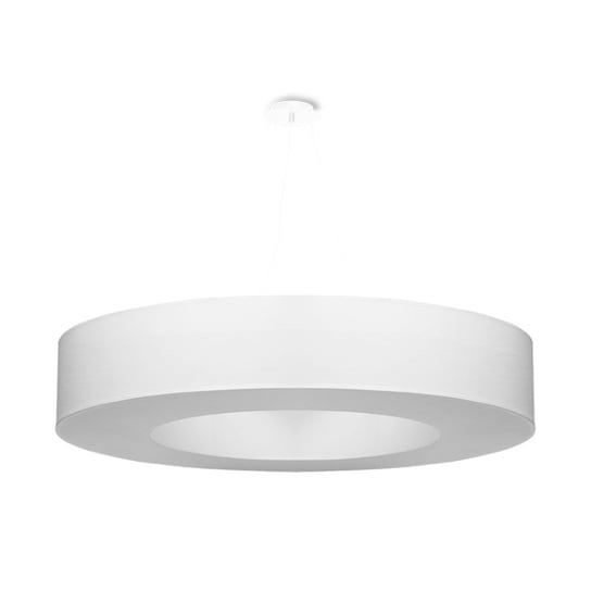 Żyrandol SATURNO 90 biały minimalistyczny okrągły regulacja zawiesia SL.0795 Sollux Lighting Sollux Lighting