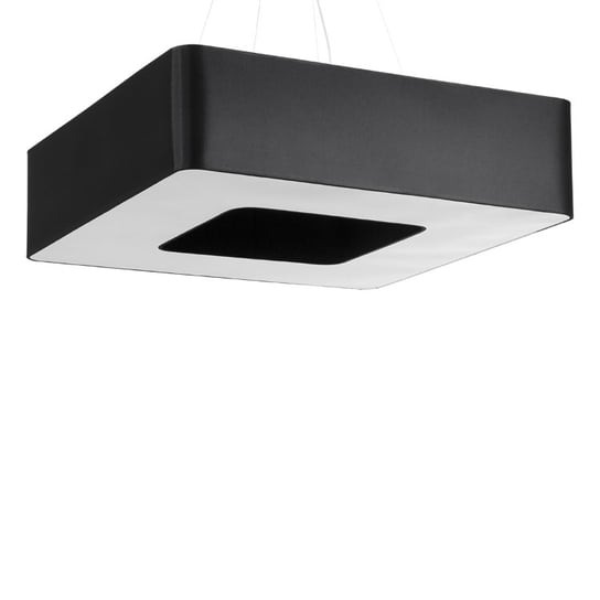 Żyrandol URANO 80 czarny minimalistyczny kwadrat regulacja zawiesia SL.0828 Sollux Lighting Sollux Lighting