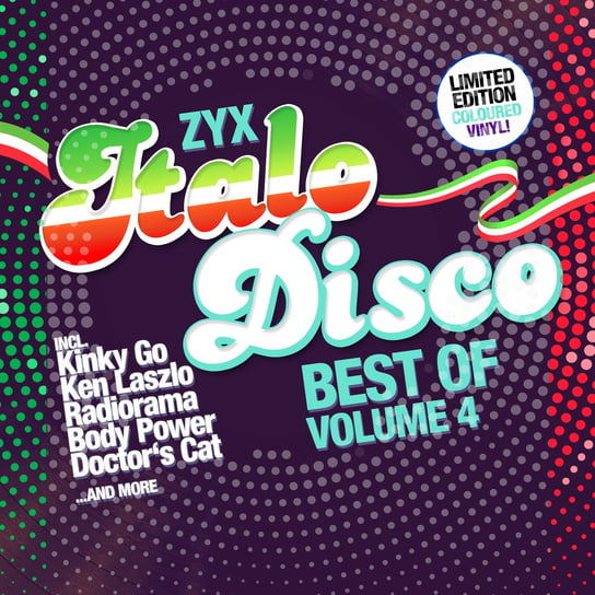 ZYX Italo Disco: Best Of Volume 4 (Limited Coloured Vinyl Edition), płyta winylowa Various Artists