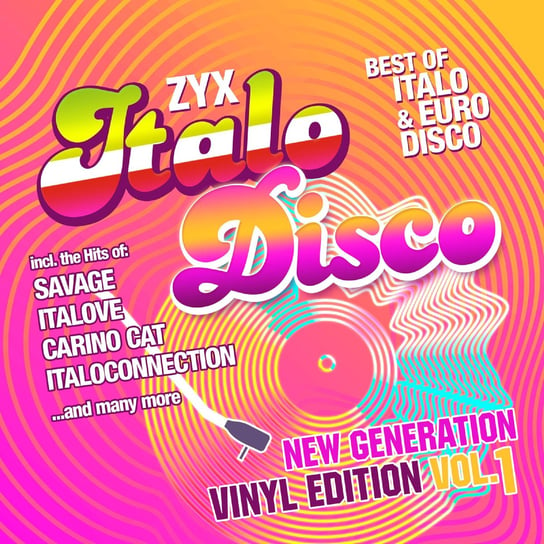 ZYX Italo Disco New Generation: Vinyl Edition: Volume1, płyta winylowa Various Artists