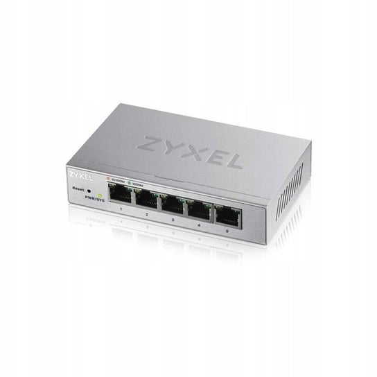 Zyxel Switch 5-Portowy Gs1200-5 Ethernet Srebrny ZyXEL