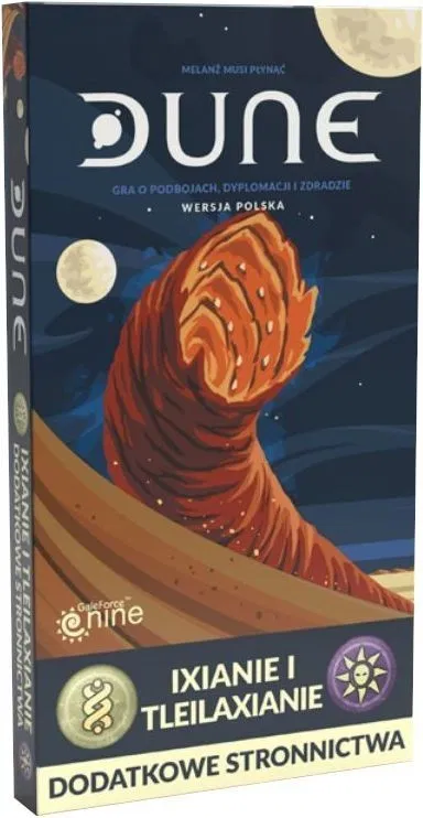 Dune: Ixianie i Tleilaxianie - Dodatkowe stronnictwa (edycja polska) gra planszowa Rebel