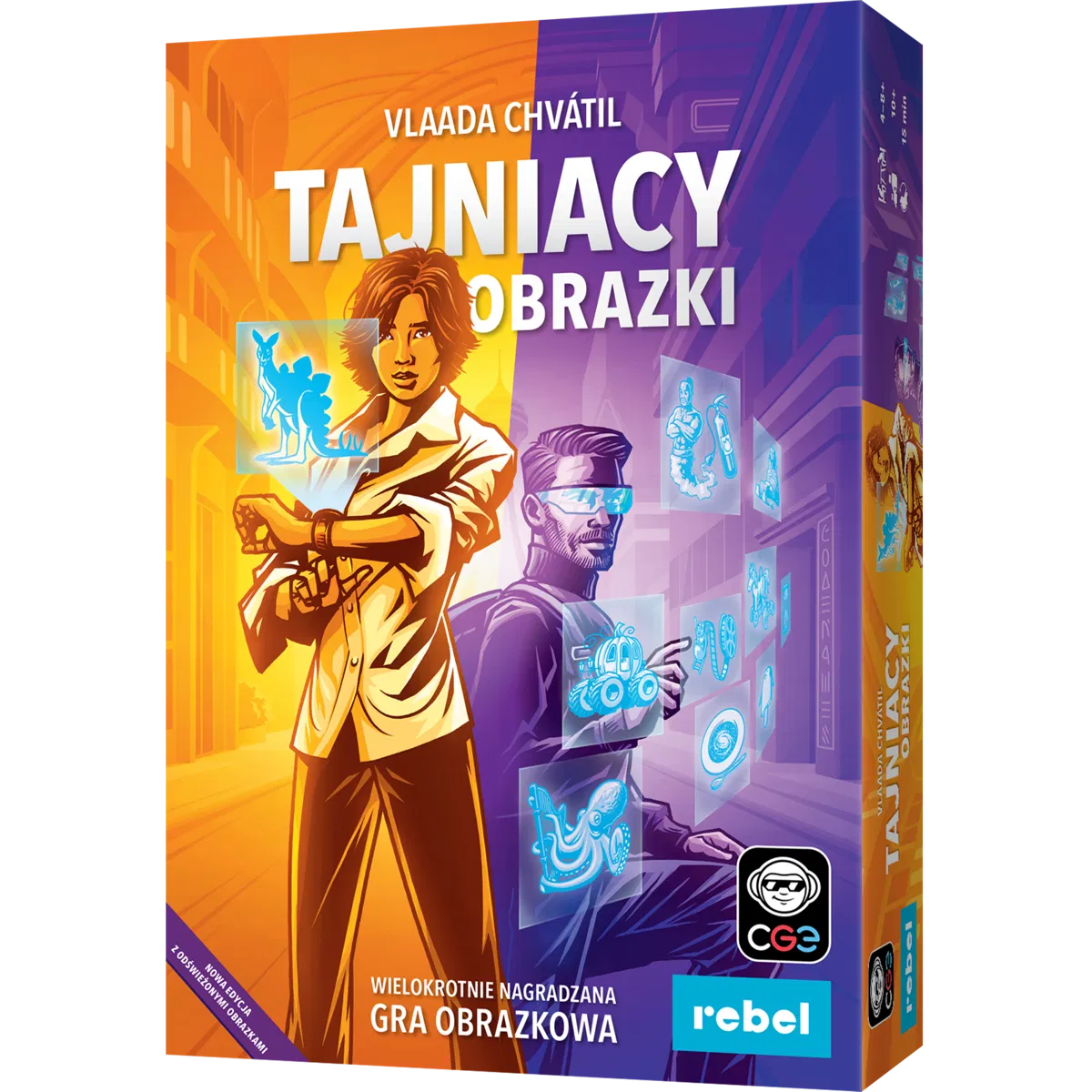 Tajniacy Obrazki, gra towarzyska, Rebel