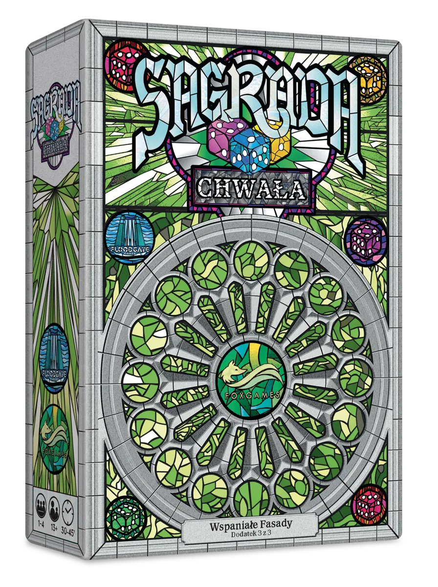 Sagrada: Chwała, Dodatek, gra planszowa, FoxGames