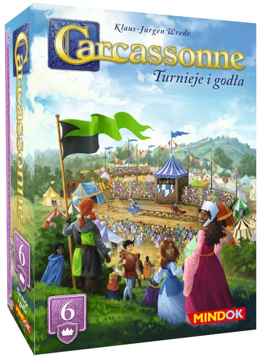 Carcassonne Pl 3 Ed. 6.Turnieje I Godła, gra planszowa