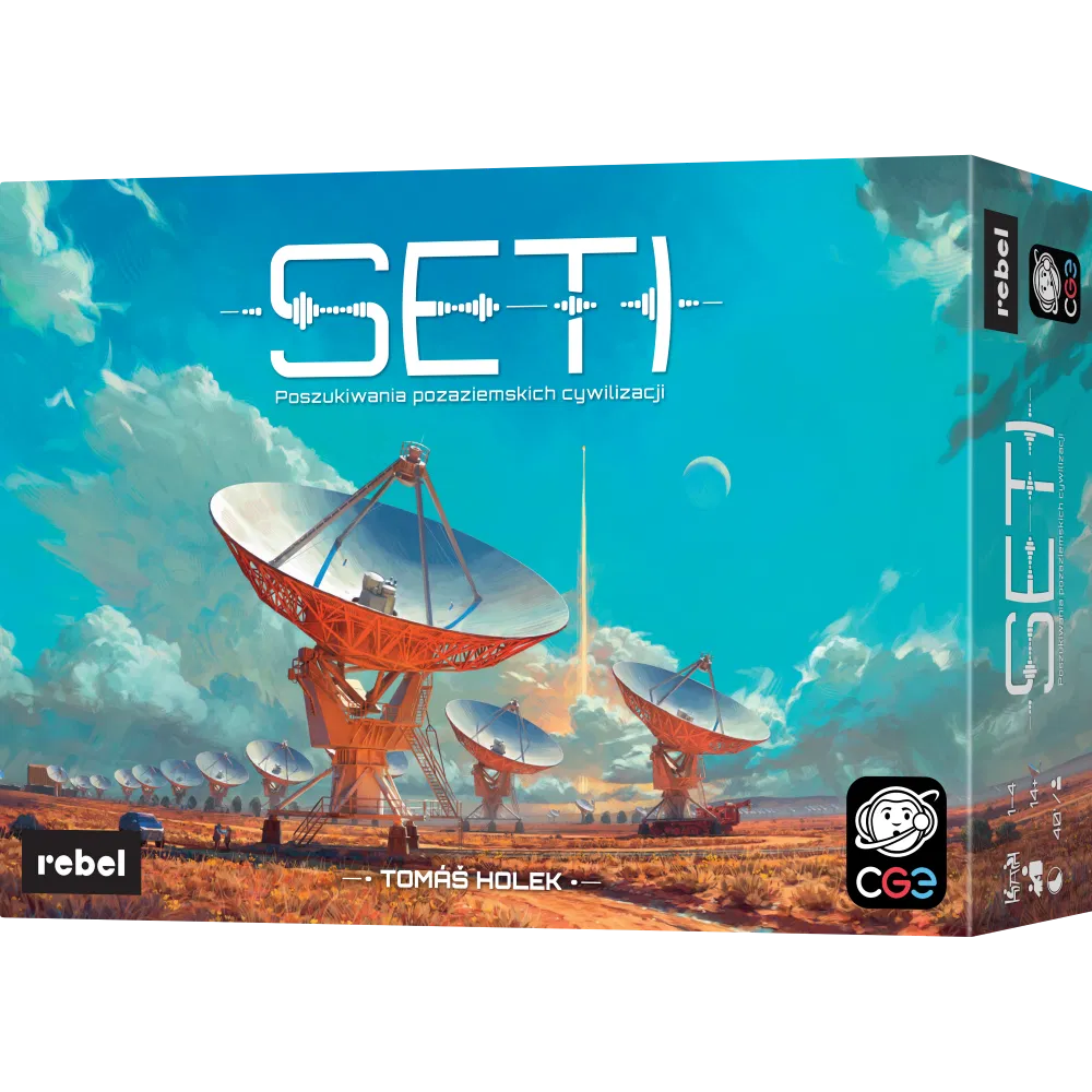 SETI: Poszukiwania pozaziemskich cywilizacji, gra planszowa, Rebel