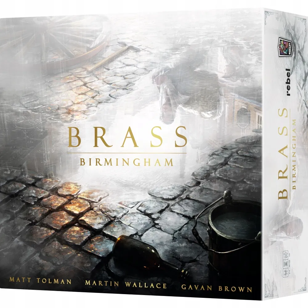 Gra planszowa Brass: Birmingham (edycja deluxe) Rebel, Rebel gry planszowe