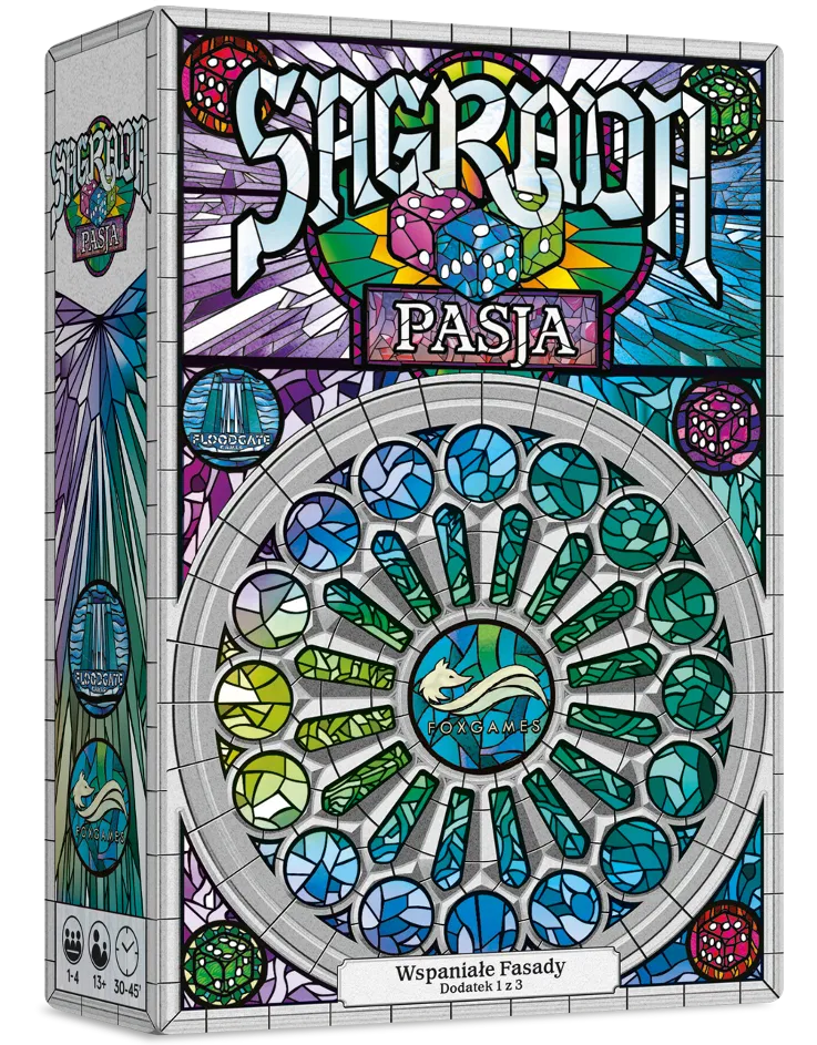 SAGRADA: PASJA, gra planszowa, FoxGames