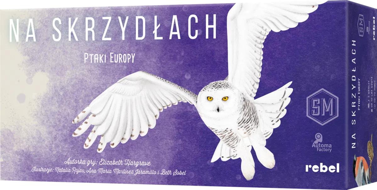 Dodatek Na skrzydłach: Ptaki Europy, Rebel, gra planszowa