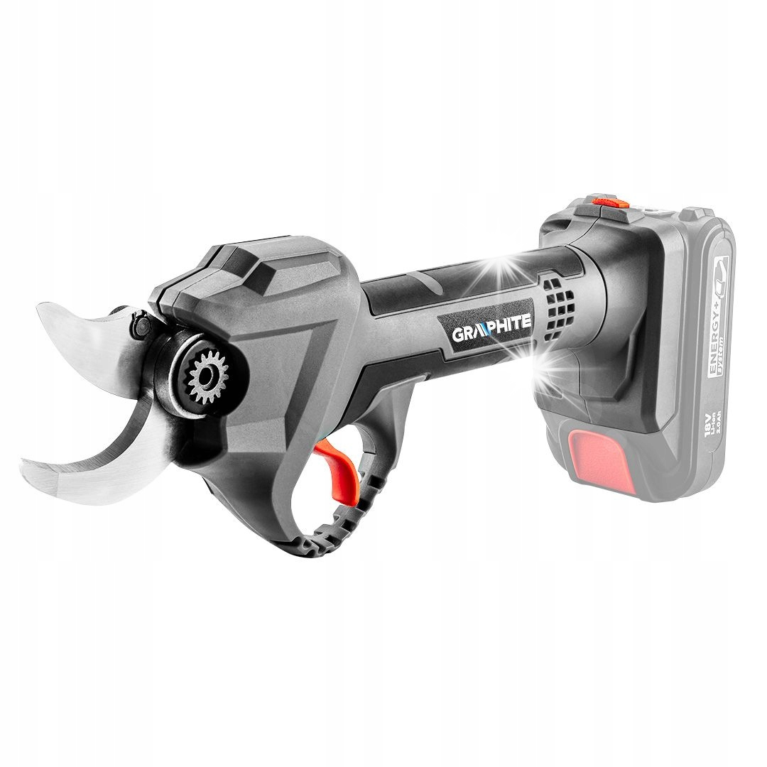 AKUMULATOROWY SEKATOR BEZSZCZOTKOWY DO GAŁĘZI 18V 30mm GRAPHITE 58G029 ...