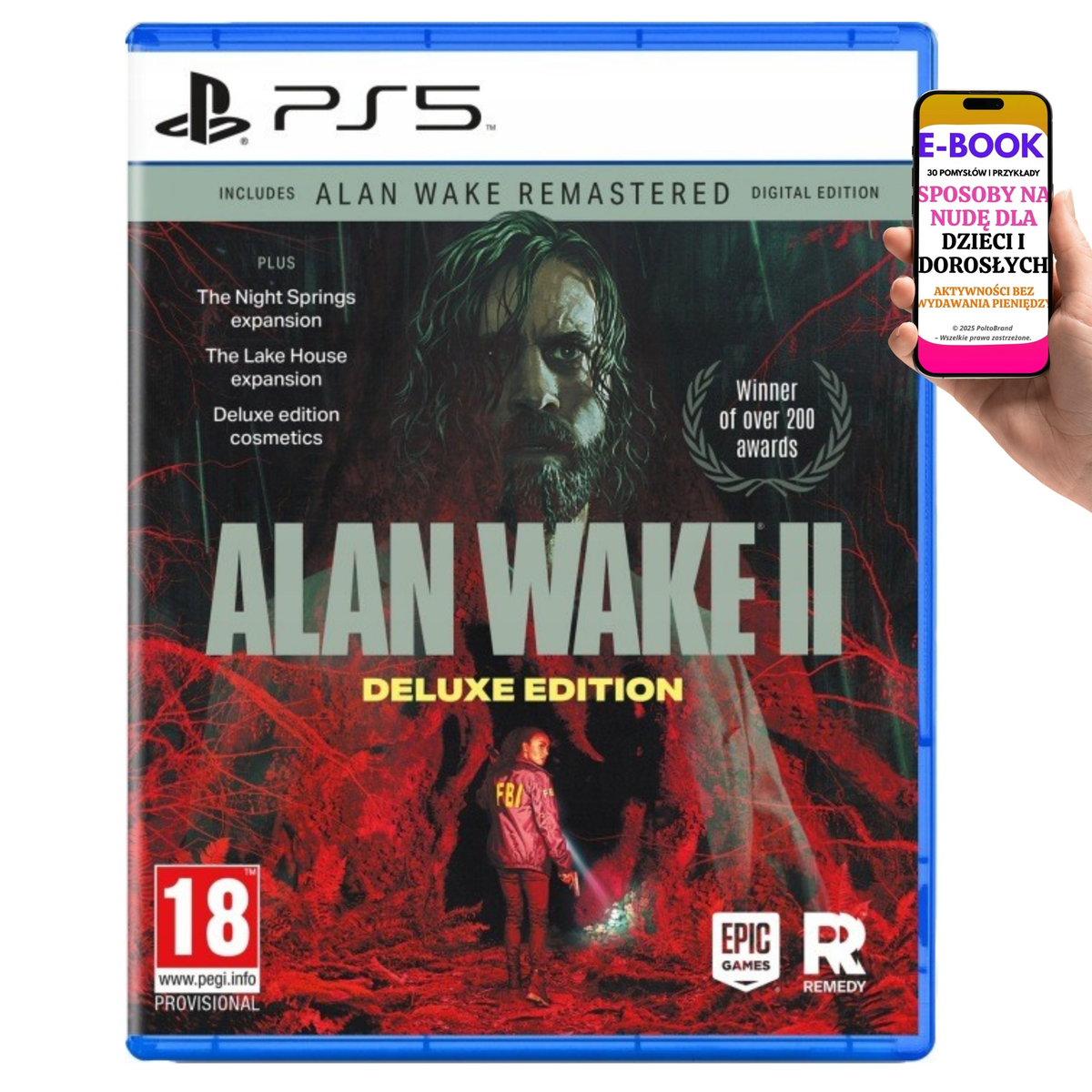 Alan Wake 2 Deluxe na PS5 na Prezent dla Gracza + E-BOOK-3