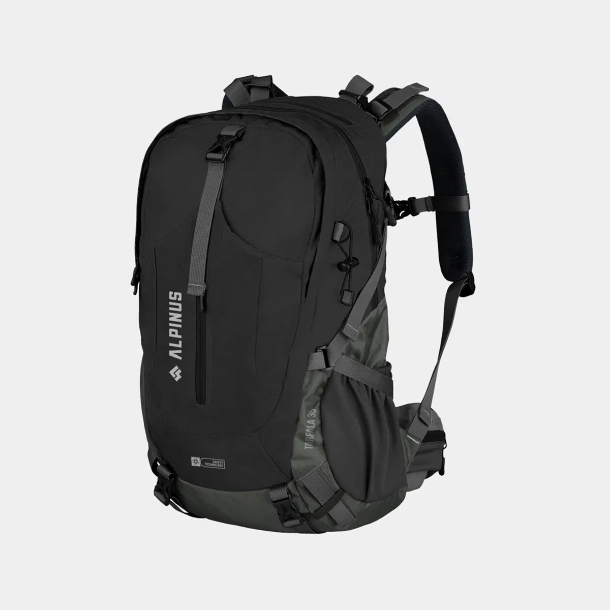 Alpinus Tarfala 35L Plecak Turystyczny Trekkingowy Czarny AI18420