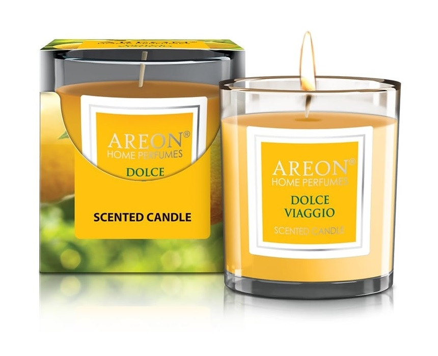 Aromatyczna świeca AREON Dolce Viaggio 120 g