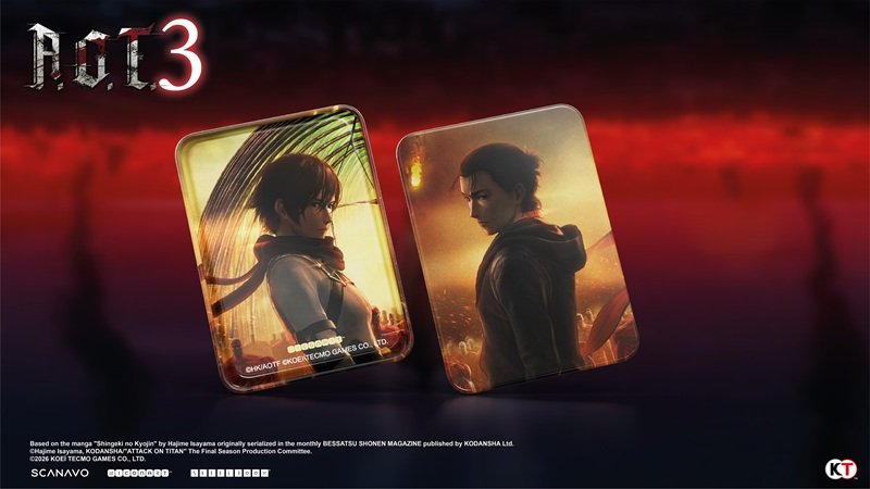 Attack on Titan 3 Steelbook Launch Edition I NS2 I Nintendo Switch 2