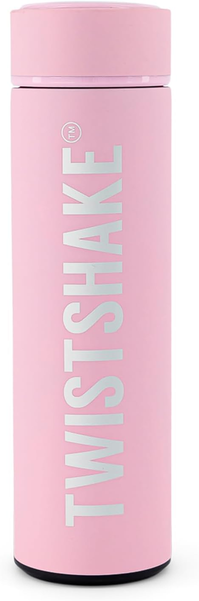 BUTELKA TERMICZNA 420 ML STAL NIERDZEWNA RÓŻOWA