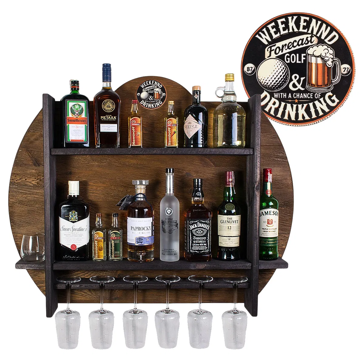 John Paddle barek wiszący loft vintage BRAUN Weekend Drinking