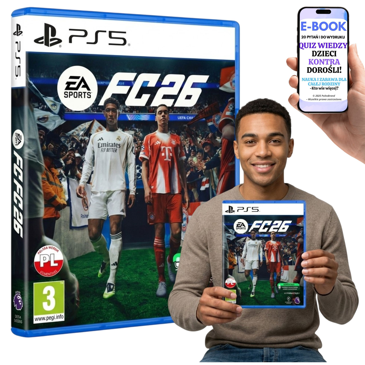 EA Sports FC 26 na PS5 Blu-ray na Prezent + E-BOOK-3