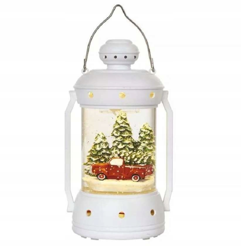 EMOS LAMPION ŚNIEŻNY 3 LED 11x20 CM 3xAA CIEPŁA BIEL TIMER, DCLW07 ...
