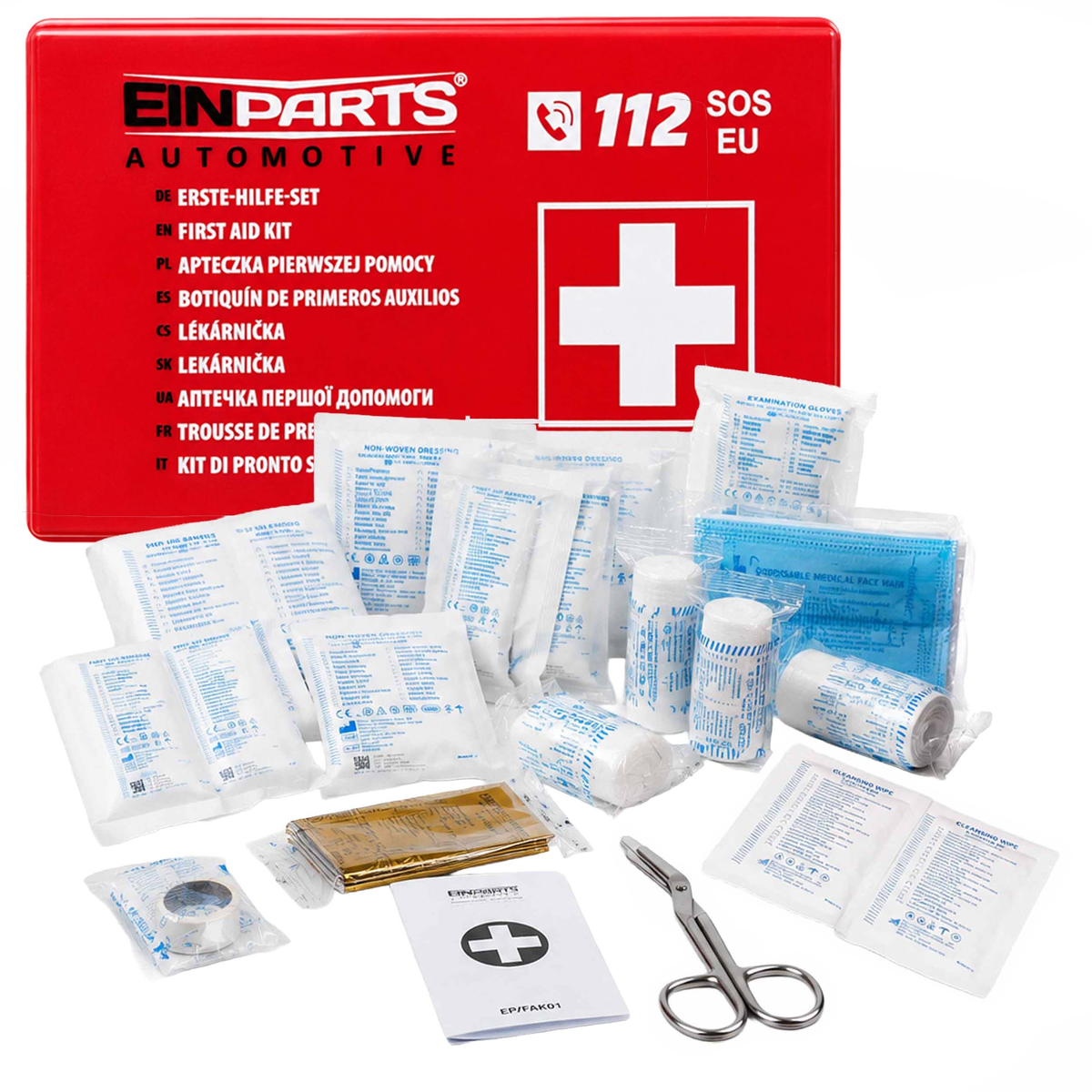 EPFAK02 APTECZKA SAMOCHODOWA DIN13164:2022 - EINPARTS AUTOMOTIVE ...