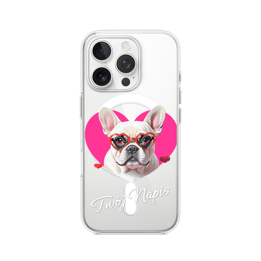 Etui do iPhone 13 Pro z MagSafe przeźroczyste, silikonowe Flexi, Puppy ...