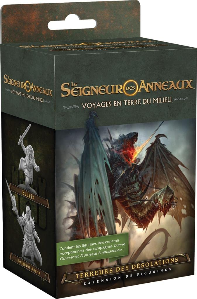 Fantasy Flight Games Władca Pierścieni - Podróże do Śródziemstwa - Przerażenia - Od 1 do 5 graczy - 14 lat i więcej