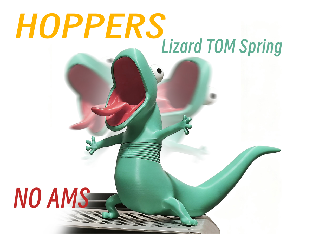 Figurka Jaszczurka z otwartymi ustami - Lizard TOM Spring Edition ...
