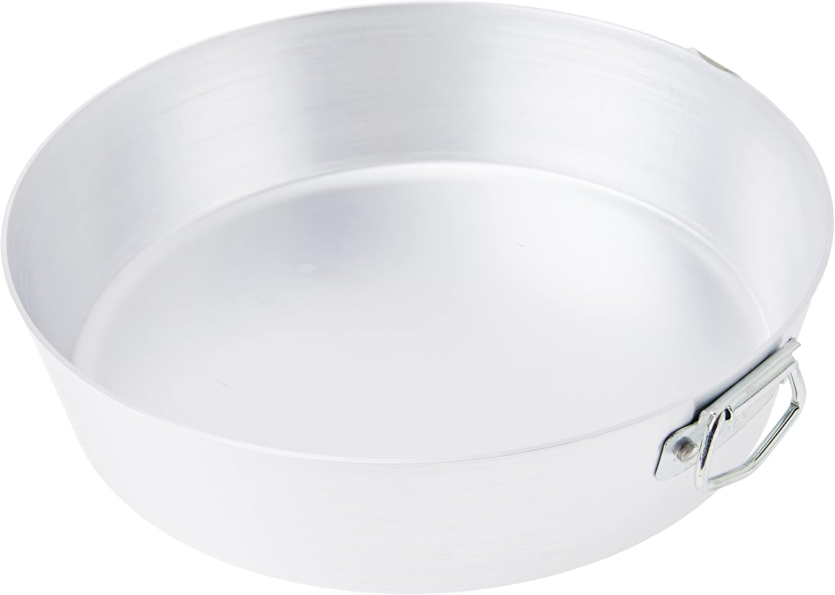 FORMA DO CIASTA 24 CM STOŻKOWA ALUMINIOWA Z PIERŚCIENIEM