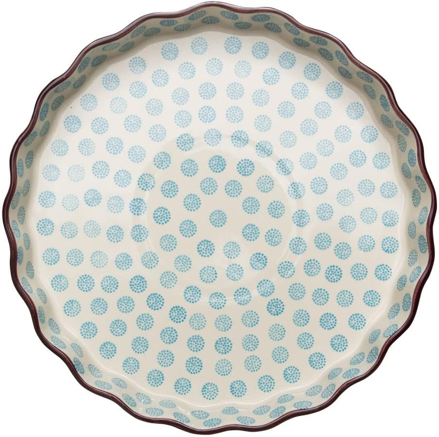 FORMA DO CIASTA 27 CM KAMIONKA RETRO BIAŁO NIEBIESKA