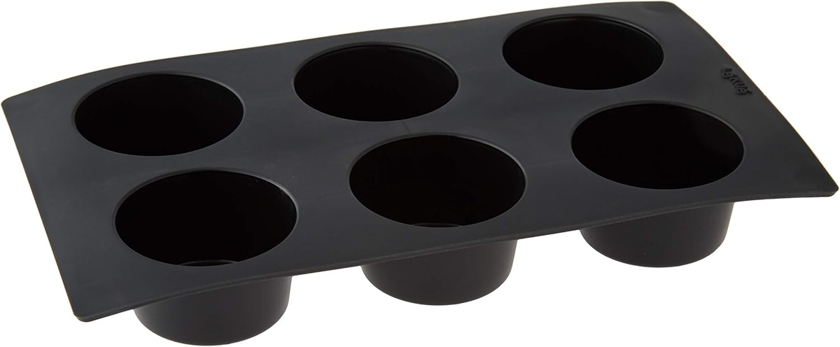 FORMA DO MUFFINEK SILIKONOWA 6 ZAGŁEBIEŃ