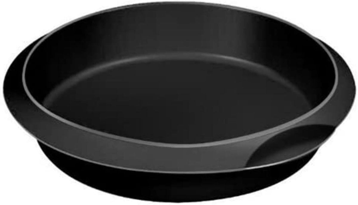 FORMA DO PIECZENIA 26 CM SILIKONOWA CZARNA OKRĄGŁA