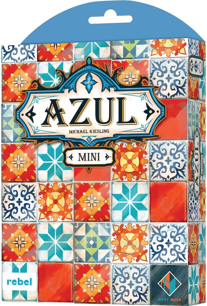 Gra planszowa Azul Mini - podróżna wersja logicznej układanki 2-4 graczy 8+