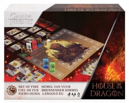 GRA PLANSZOWA GRA O TRON HOUSE OF DRAGON Niebo ognia