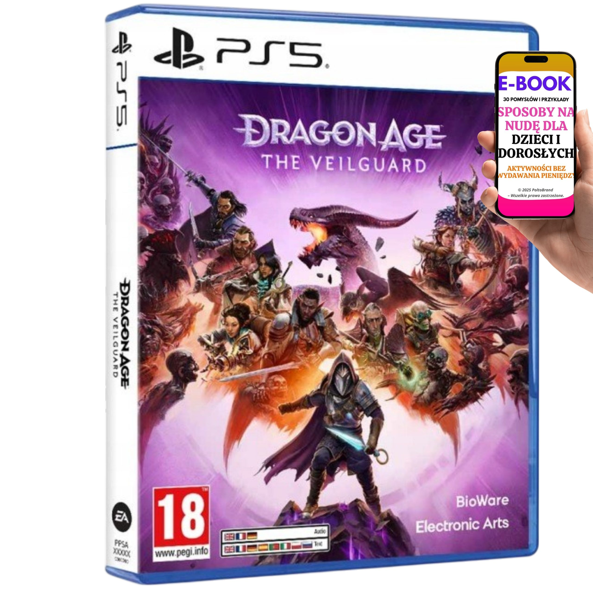 Gra PS5 Dragon Age Veilguard Oryginalna Płyta Nowa +E-BOOK-3