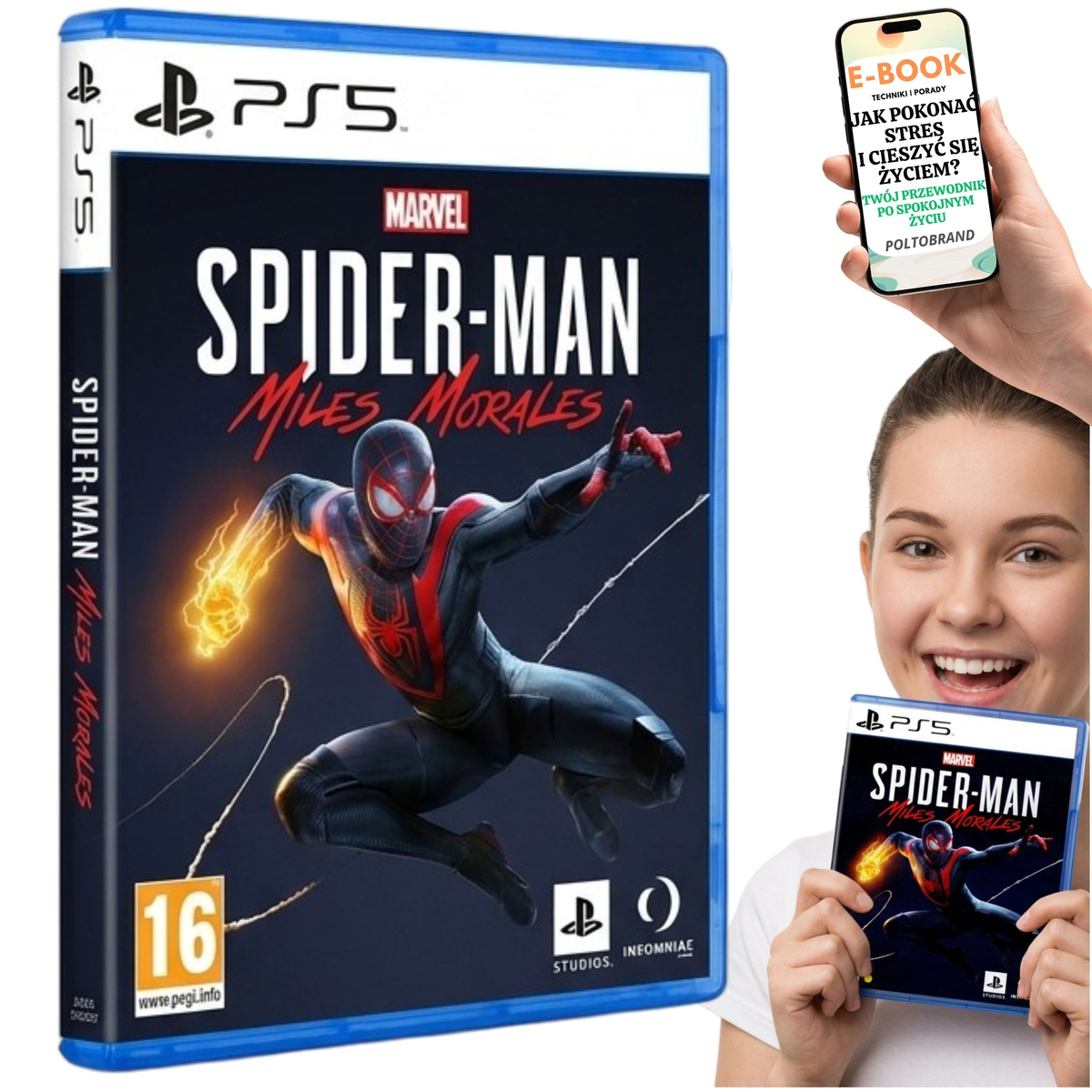 Gra Spider-Man Miles Morales PlayStation 5 Akcji Angielska +E-BOOK-1