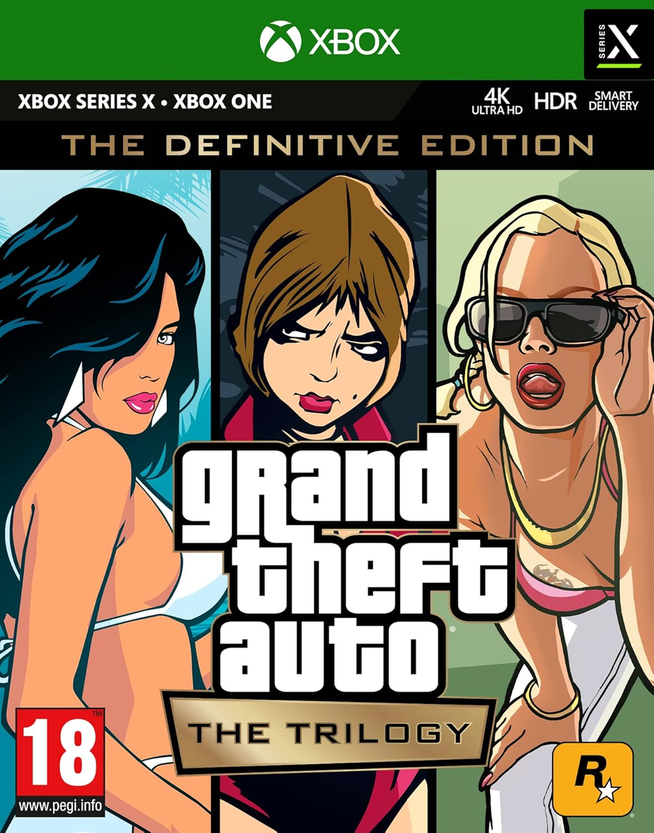Grand Theft Auto Trylogia Ostateczna Edycja 3 gry Xbox Series X