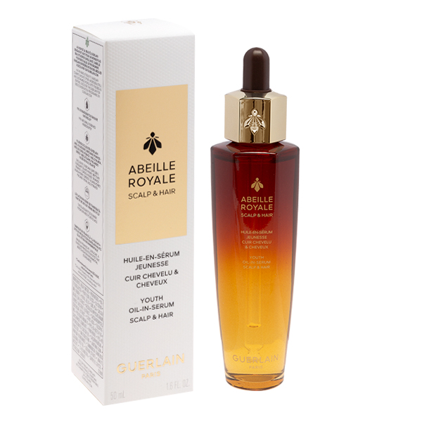 Guerlain Abeille Royale Youth Oil-in-Serum odmładzające serum olejkowe do skóry głowy i włosów 50 ml