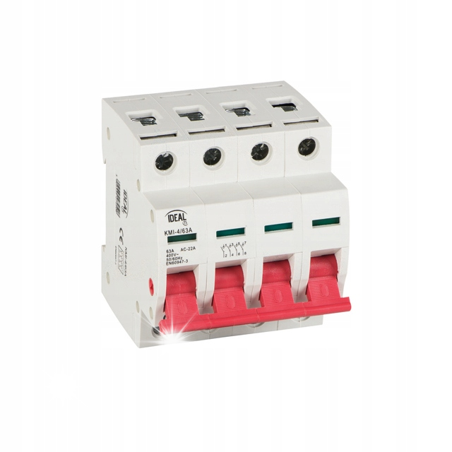IDEAL KANLUX Rozłącznik izolacyjny FR 4P 63A KMI-4/63A 27250 - Kanlux ...