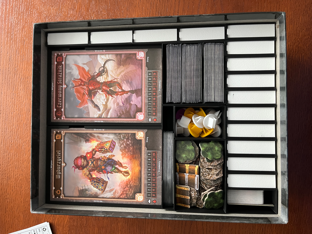 Insert organizer do gry Gloomhaven: Szczęki Lwa Jaws of the Lion