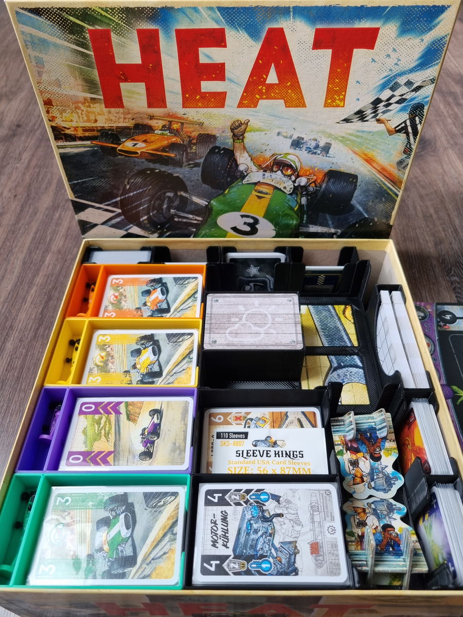 Insert organizer do gry Turbo (Heat – Pedal to the Metal) + 2 dodatki