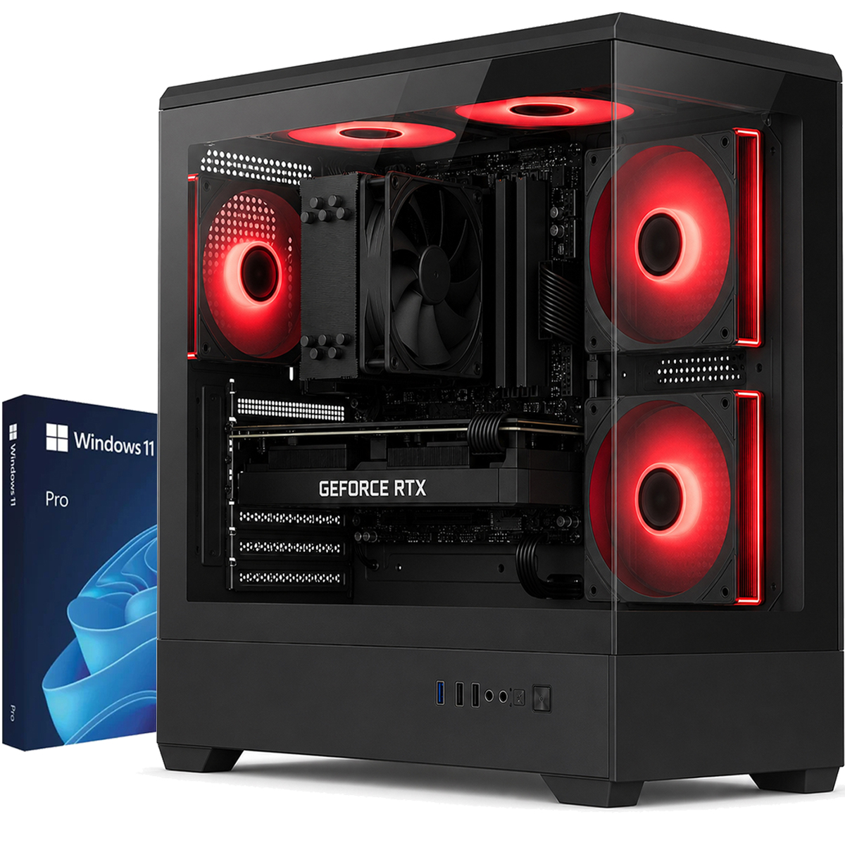 Intle Process Komputer Gamingowy PC Intel Ultra 7 265KF 16GB 512GB RTX 5070 TI 16GB ...