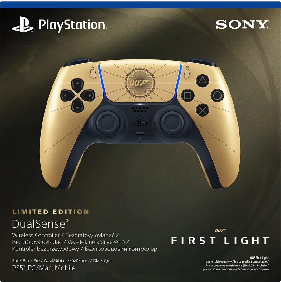 Kontroler bezprzewodowy PlayStation Dualsense - edycja limitowana 007 First Light