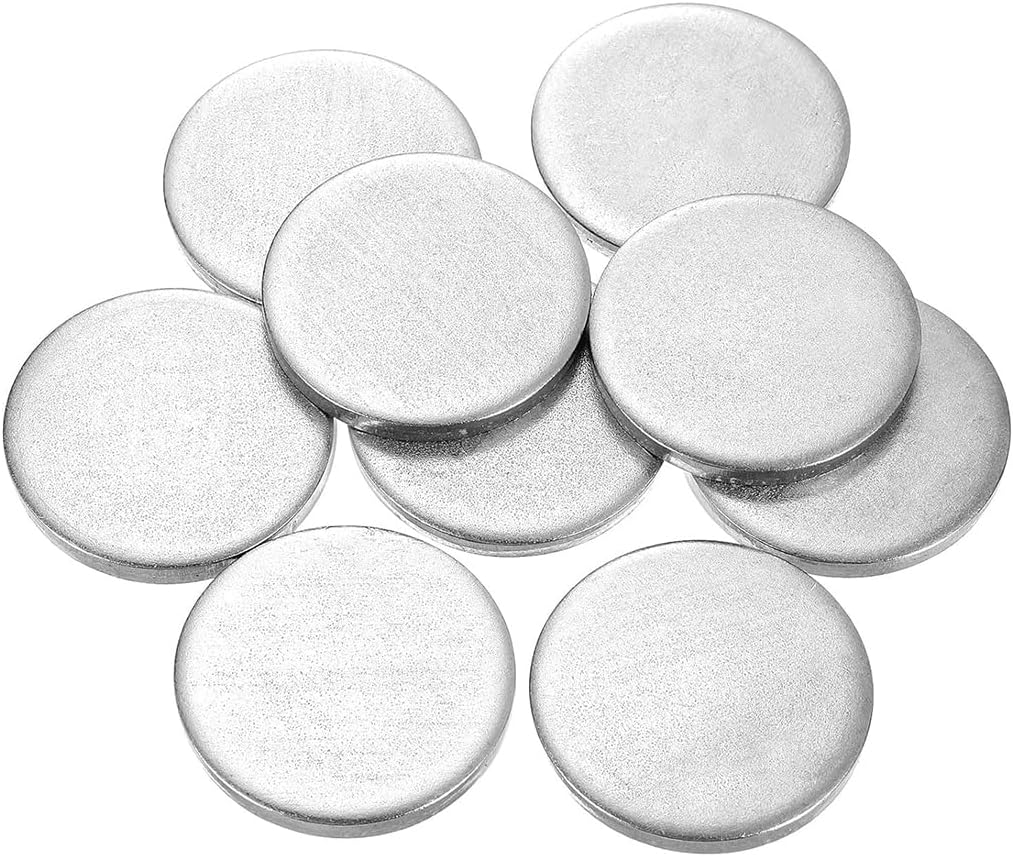 KRĄŻKI ZE STALI NIERDZEWNEJ 20 SZT 25 MM DO RĘKODZIEŁA