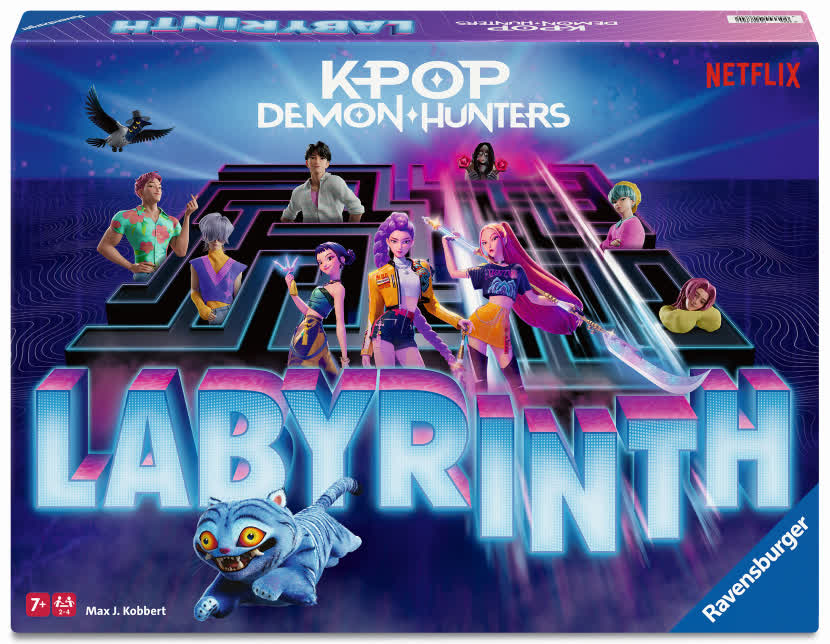 Labyrinth Kpop Demon Hunters gra planszowa