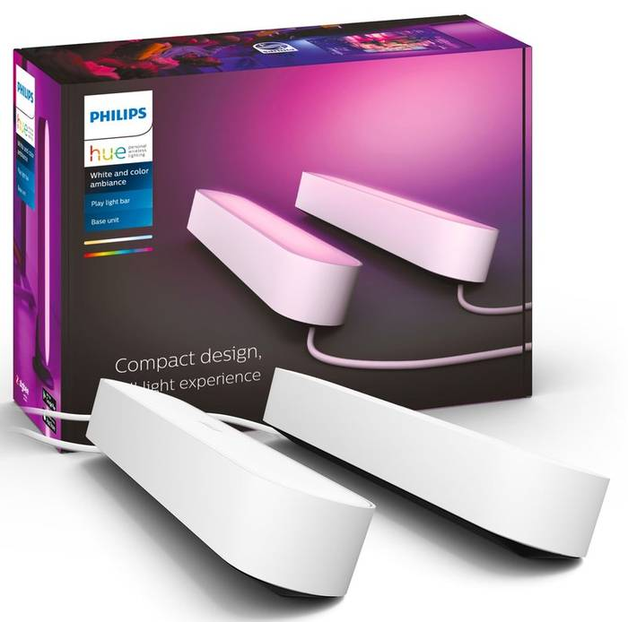 Philips Hue White and Color Ambiance Lampa Play (2xbiały)