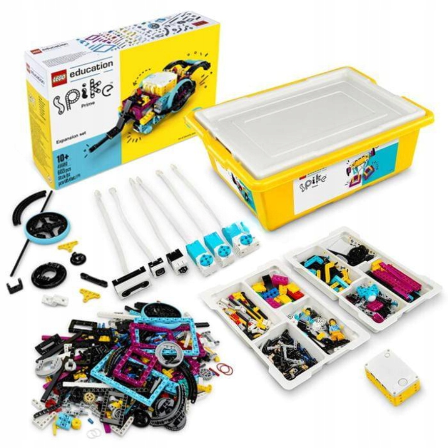 LEGO Education SPIKE Prime pakiet edukacyjny 45678 + 45681 hub 4 ...