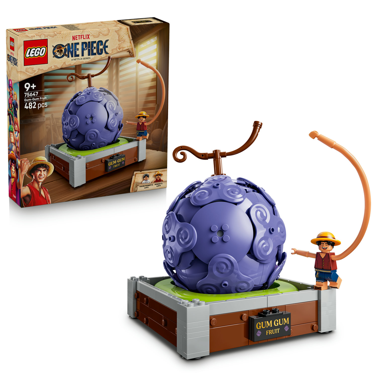 LEGO ONE PIECE, klocki, Gum-gumowoc, 75647